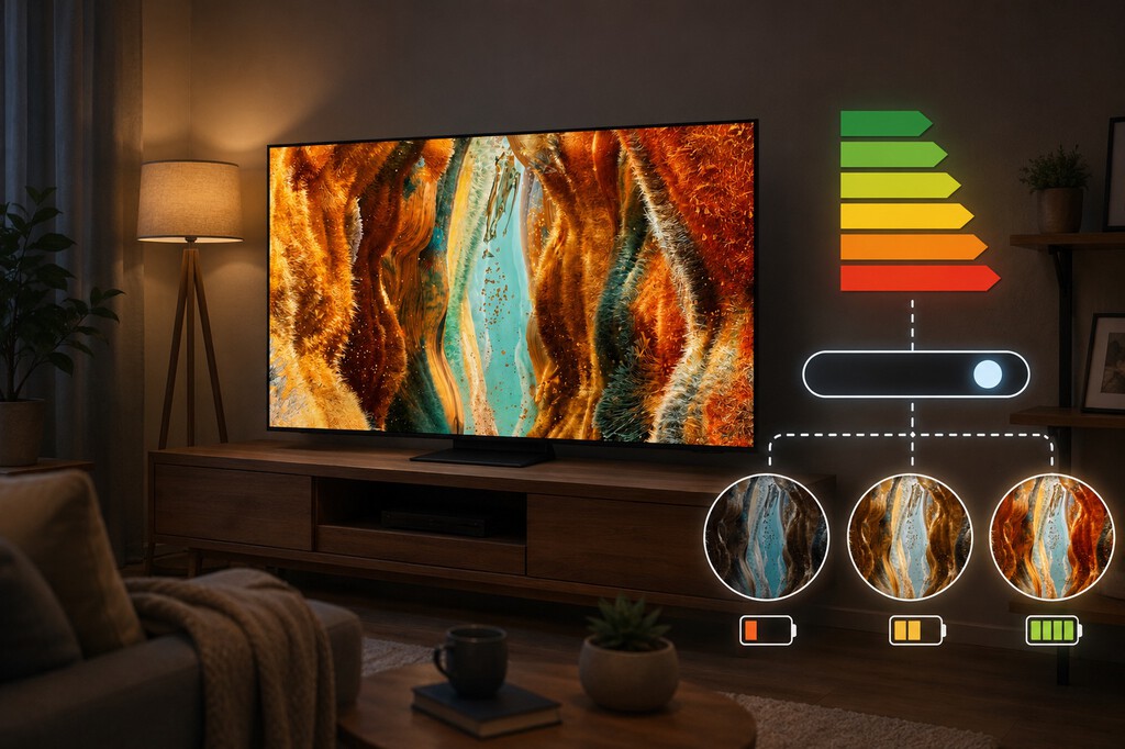 La etiqueta energética no lo cuenta todo sobre tu tele Samsung: el modo de imagen afecta mucho al consumo 