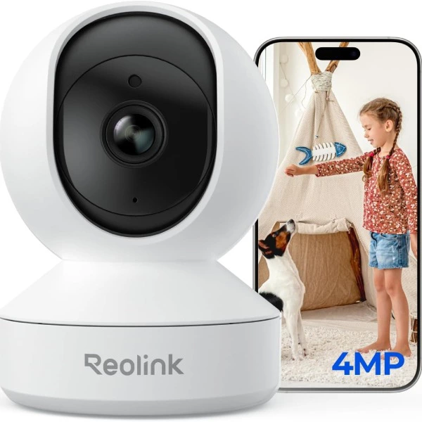 Reolink E1 2K Camara Vigilancia WiFi Interior, 360° View