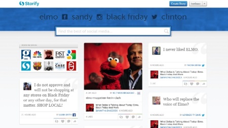 Storify se rediseña de puertas afuera incluyendo imagenes de portada en los perfiles de usuario y vistas de elementos