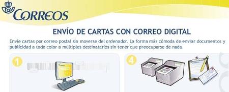 Envío de correo postal desde internet