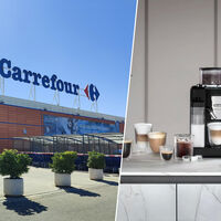 Carrefour rebaja 200 euros esta cafetera con molinillo integrado para un café de barista en casa