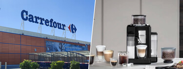 Carrefour rebaja 200 euros esta cafetera con molinillo integrado para un café de barista en casa