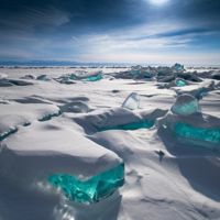 Espectaculares imágenes del lago Baïkal en Rusia