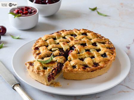 Cherry pie: receta de la clásica tarta americana de cerezas
