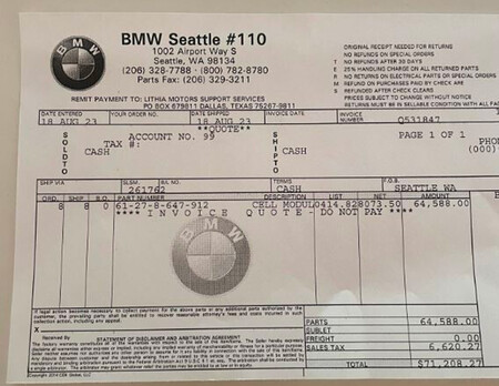 Reparacion Bateria Bmw