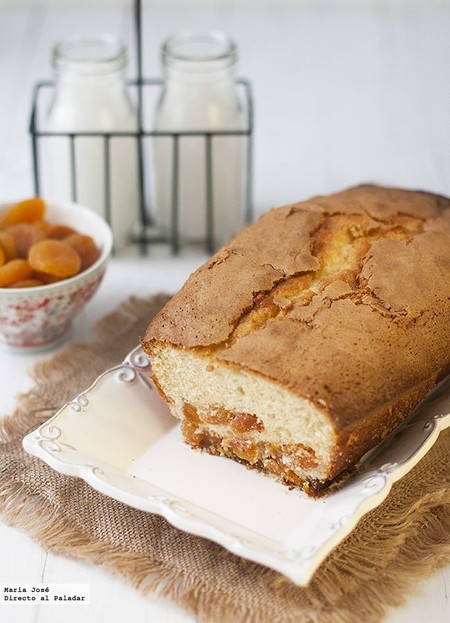 Receta de bizcocho de maizena con orejones sin gluten #Yoestoyconlosceliacos