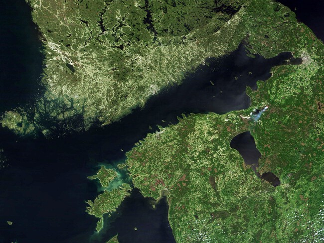 Gulf Of Finland Satellite