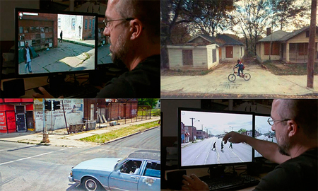 La "foto" de Doug Rickard utilizando Google Street View