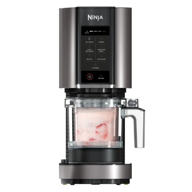 Heladera - Ninja CREAMi NC302EU, 7 programas, 800 W, 2 tarrinas