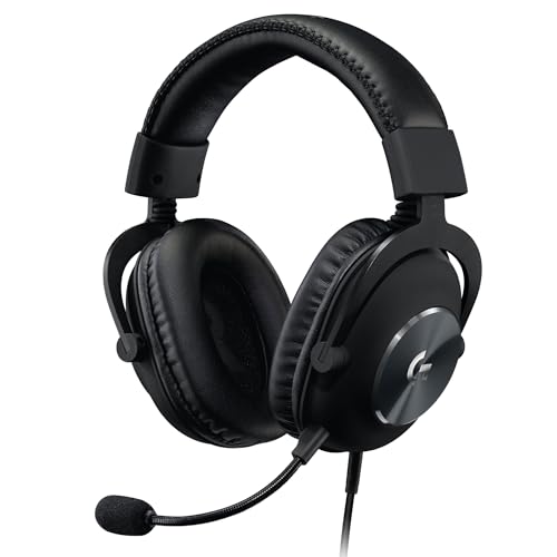 Logitech G Pro X SE, Auriculares con micrófono y Cable para Gaming: micrófono Desmontable, DTS Headphone:X 7.1, DAC USB Incluido, para PC, Xbox One, Xbox Series X|S, PS5, PS4 - Negro