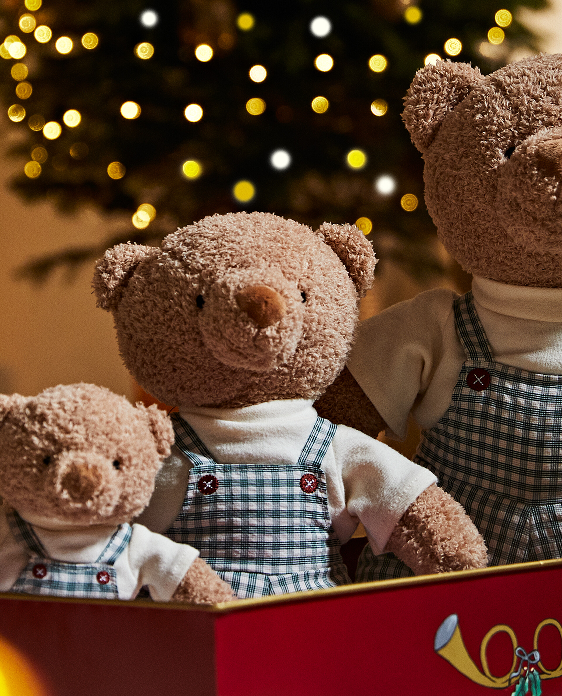 Peluche osito de Navidad