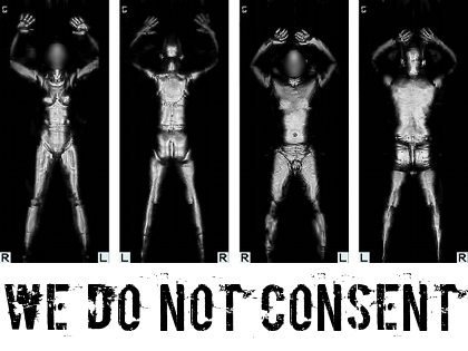 We won't fly, campaña contra los escáneres corporales