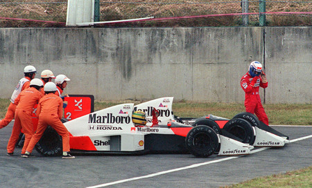 Ayrton Senna Prost Suzuka 1989