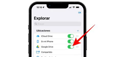 Sincronizar Google Drive En Iphone