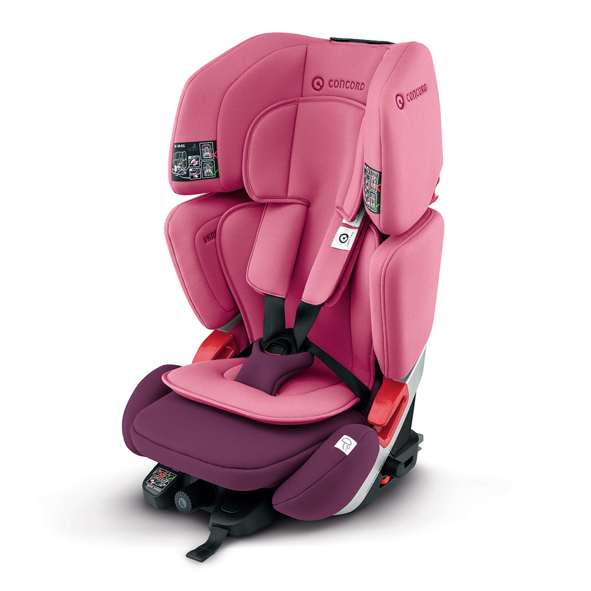 Silla de auto Concord Vario XT-5 rosa - Grupo 1/2/3