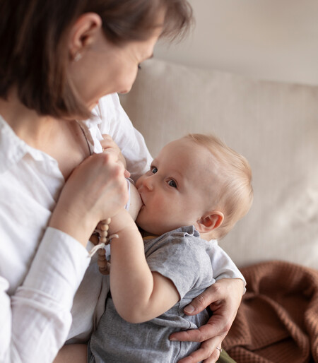 Madre Amamantando Su Bebe Copia
