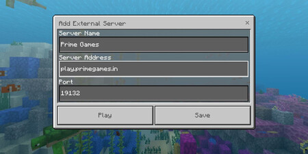 Add Server Minecraft
