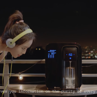 WaterO es el primer filtro de agua inteligente y verdaderamente portátil 