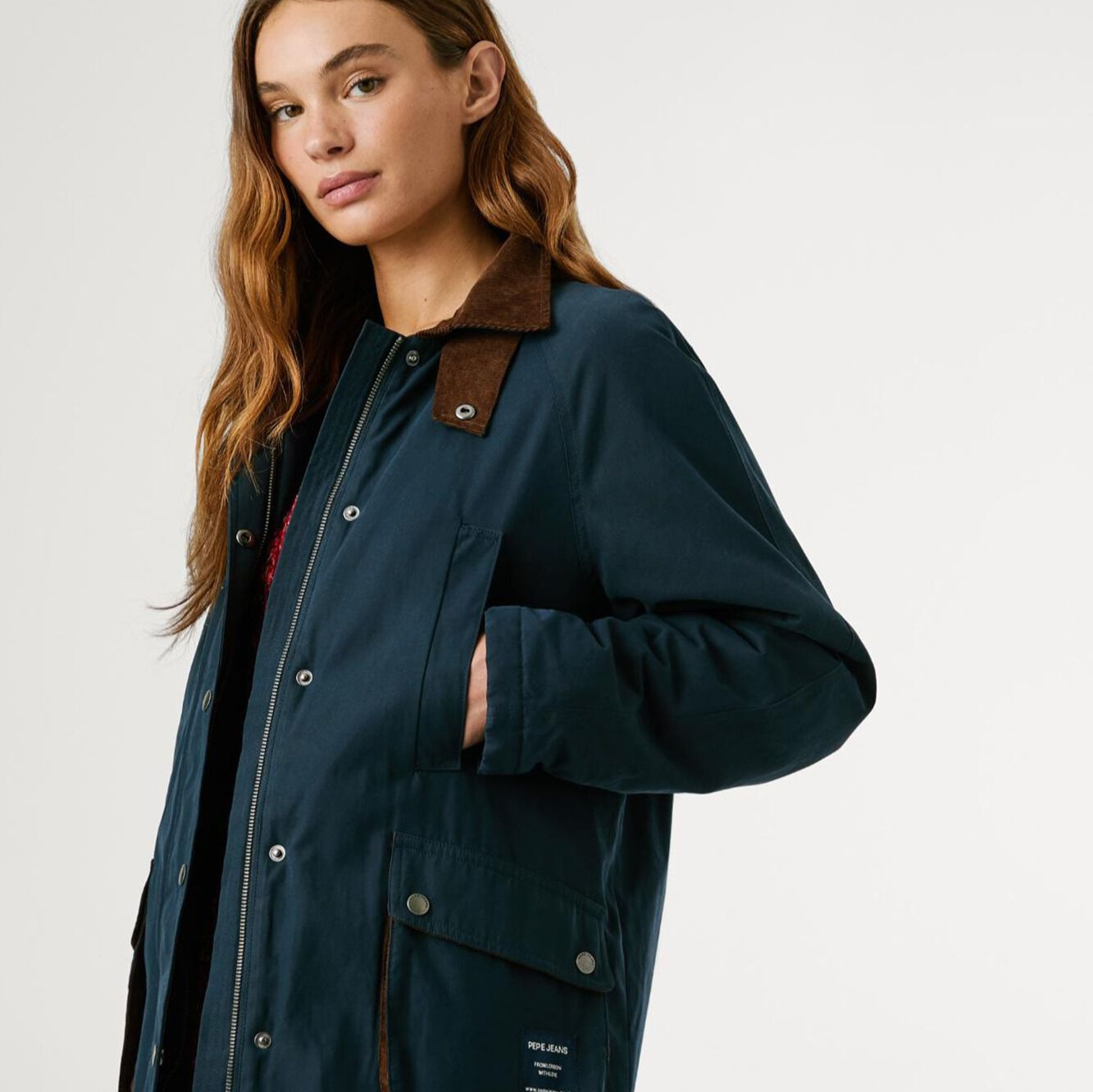 
Pepe Jeans
Chaqueta Cuello Camisero Impermeable
