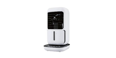 Enfriador de aire de sobremesa con pulverizador