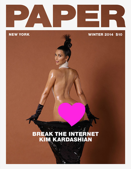 Kim Kardashian enseña mucha carne... bueno, toda la que tiene