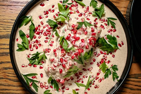 Cómo hacer 1 litro de nogada para bañar chiles, una receta económica y rendidora para esta temporada