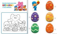 La Pascua de Pocoyó: juegos y dibujos para colorear