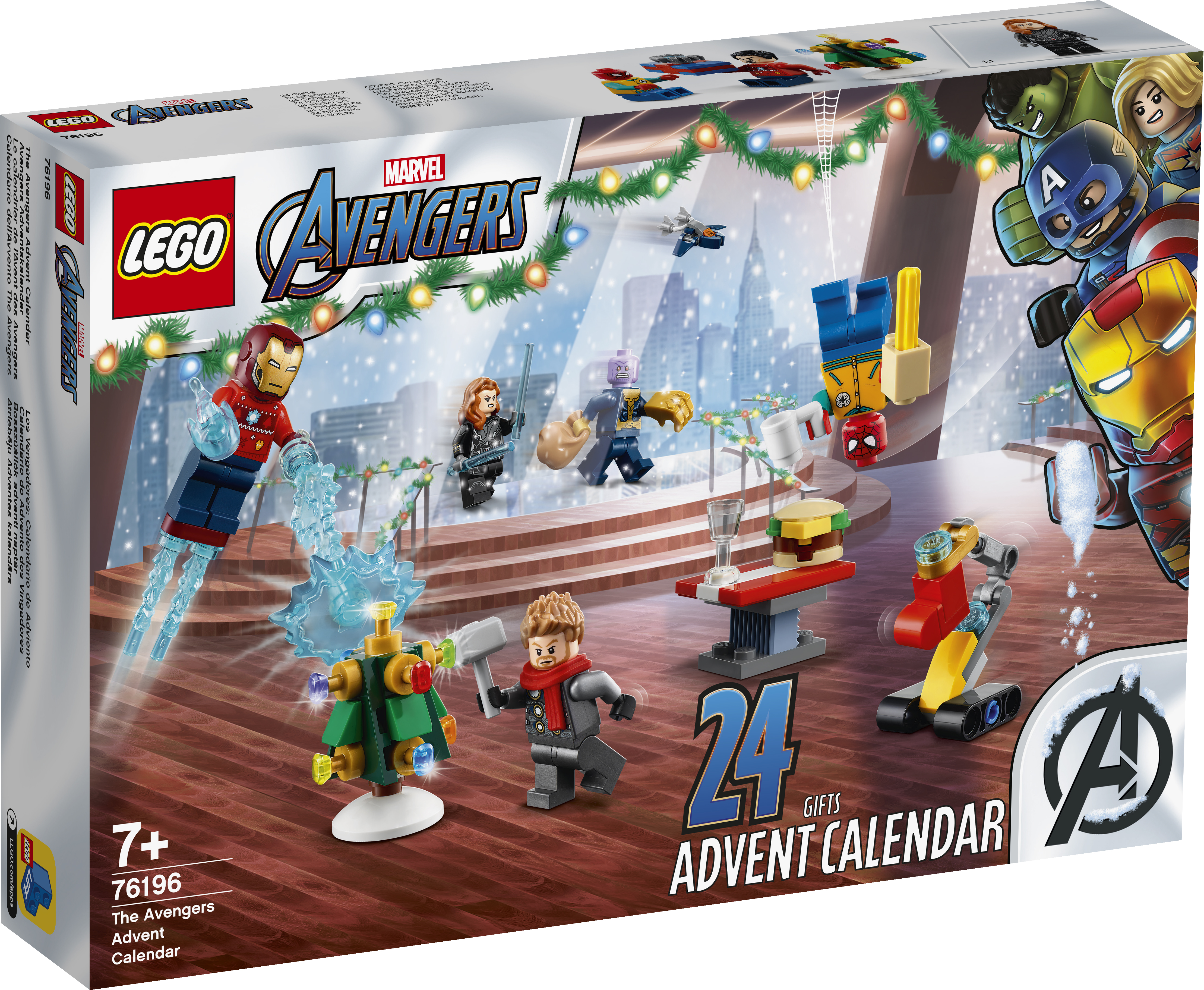 Calendario Lego de Los Vengadores