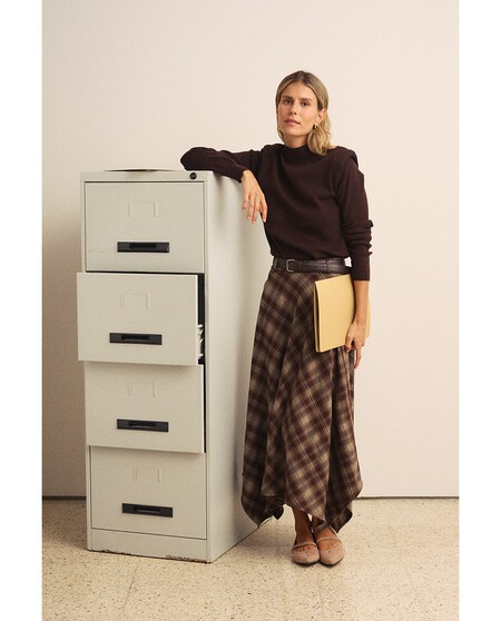 falda midi