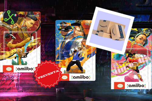 Amiibo Street Fighter 6 Amazon Mexico Ofertas Descuentos Nintendo Switch 2 Capcom Preventa