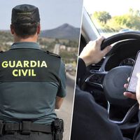 La Guardia Civil alerta: "Consultar un mensaje durante unos segundos puede equivaler a recorrer cientos de metros sin mirar" 
