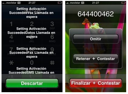 Cómo activar la llamada en espera en el iPhone
