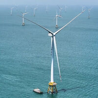 Esta enorme turbina eólica china es capaz de aprovechar la energía de tifones y huracanes, y acaba de batir un récord