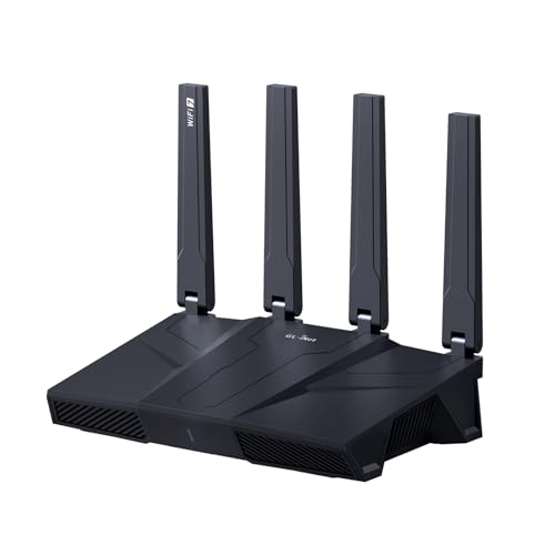 GL.iNet GL-BE9300(Flint 3) Tri-Band WiFi 7 Router, Router para Juegos de Alta Velocidad, Cobertura extensiva, 5 x 2.5G Multi-Gig Ports, Conectividad de Dispositivos masivos, tecnología MLO, Rapid