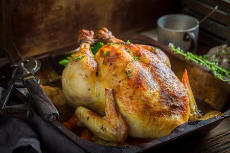 La mejor receta de pollo al horno y 63 deliciosas guarniciones para acompañarlo