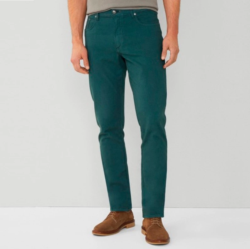 Hackett London Pantalón 5 bolsillos de hombre texturizado