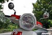 Lambretta LN 125, prueba (conducción en autopista y pasajero)