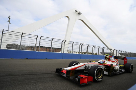 HRT cumple en el Gran Premio de Europa