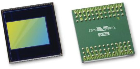 OmniVision ya tiene un captor para móviles de 8 megapíxeles, vídeo en 1080p y formato RAW