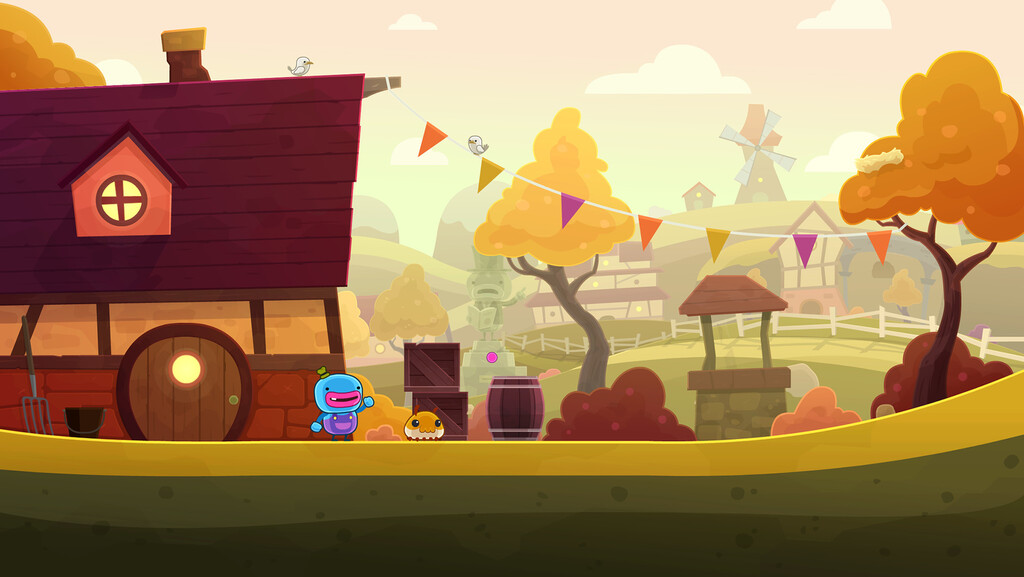 Solo ha necesitado 30 minutos este juego para enseñarme que los plataformas se pueden jugar sin dar ni un solo salto 
