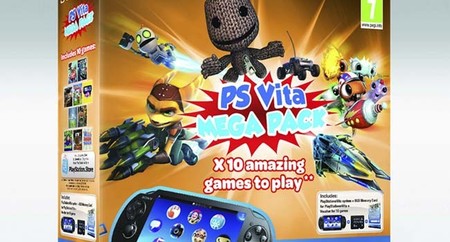 PS Vita Mega Pack: 10 juegos y una tarjeta de memoria