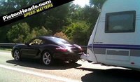 Porsche Cayman S explotado