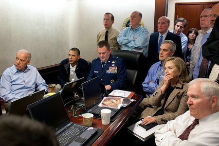 La foto de Obama en la "situation room" camino de ser la más vista en Flickr