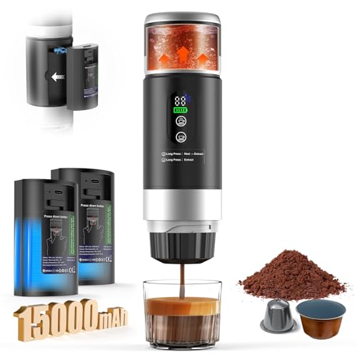 Cafetera Espresso Portátil 3 en 1