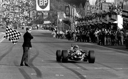 Llegada GP Bélgica 1967