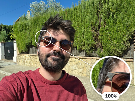 Selfie con modo individual | Imagen: Xataka