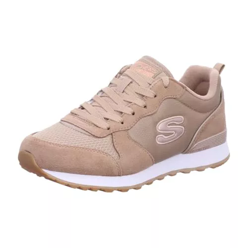 Skechers OG 85 Goldn Gurl, Zapatillas para Mujer, Tan, 37 EU