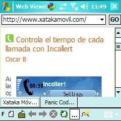 Mejorando Pocket Internet Explorer con Web Viewer