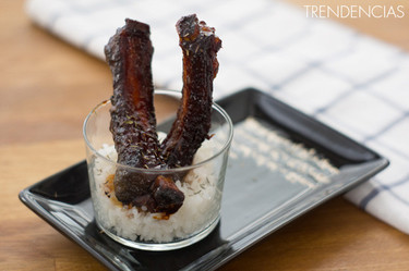 Receta de costillas caramelizadas a la miel