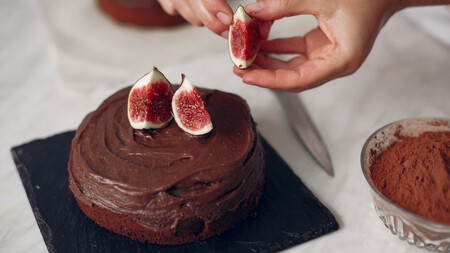 Tarta De Higos Con Chocolate